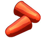 Icono de servicio de Tapones para los oídos